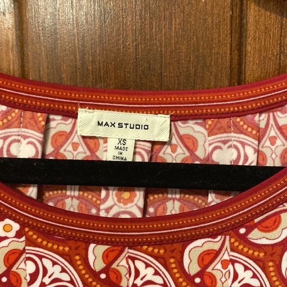 Max Studio 3/4 Sleeve Midi Dress - Picture 4 of 5